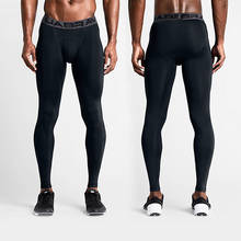 New Arrival Compression Sports leggings Running Pants Quick-Dry Men's Gym Tights Fitness Jogging Soccer Long Pants 2024 - buy cheap