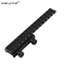 VULPO Tactical 20mm Picatinny Rail Mount Extended Laser Sight Scope Mount For Airsoft 2024 - buy cheap