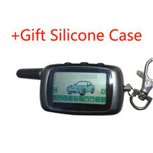 A9 LCD Remote Control KeyChain + Gift Silicone Key Case For Two Way Car Alarm Twage Starline A9 KGB FX-5 FX 5 FX5 Jaguar EZ-beta 2024 - buy cheap
