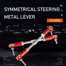 CNC Alloy Metal Symmetrical Steering Lever for HPI BAJA 5B SS 5T ROVAN BAJA KM BAJA 2.0 RC Car Parts 2024 - buy cheap
