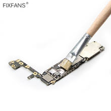 Cepillo BGA con mango de madera, herramientas de reparación de teléfonos móviles para iPhone, iPad, Samsung, placa de circuito, cepillos de limpieza PCB 2024 - compra barato