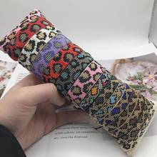 BLUESTAR 2021 Fashion Jewelry MIYUKI Jewellery Leopard Grain Bracelets Handmade Women Woven Loom Bead Tassel 2024 - buy cheap