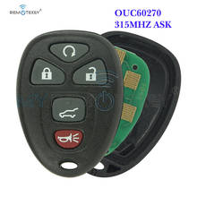 Remtekey OUC60270 remote fob 5 button 315Mhz for GMC Acadia Yukon 2007 2008 2009 2010 2011 2012 2013 2014 2024 - buy cheap