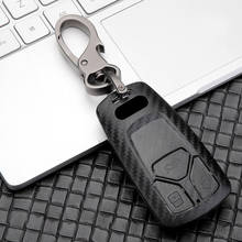 ABS Carbon Fiber Car Key Case Cover For Audi A4 B9 A5 S5 RS5 Q5 8R TTS TT 8S MK3 Q7 4M Quattro 2016 2017 2018 2019 Accessories 2024 - buy cheap