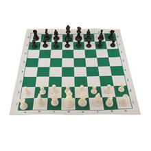 Portable Chess Set Board Games 20"x4" Plastic Chees Pieces for Kids Adults 2024 - buy cheap