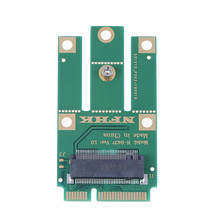 Для Wi-Fi Bluetooth беспроводная карта A + E ключ A ключ M.2 NGFF беспроводной модуль к мини PCIE адаптер 2024 - купить недорого