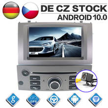 Reproductor de DVD y CD para coche, sistema Android 10,0/9,0, navegación GPS, unidad central de 8 núcleos, Radio FM AM, 2 Din, para Peugeot 407 2004-2010 2024 - compra barato