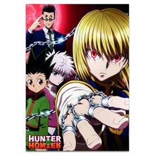 Póster de Hunter x Hunter, póster de Anime clásico, póster artístico de tela de seda, Impresión de 12x18, 20x30 pulgadas, imagen artística de pared, decoración 2024 - compra barato