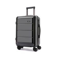 Fashion ABS trolley suitcase high quality spinner carry on popular travel luggage bag TSA password hardside luggage 2024 - buy cheap