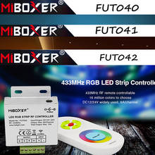 Miboxer-mando a distancia RF 433MHz FUT040 FUT041 FUT042, atenuador LED de brillo blanco Dual, controlador RGB para tira de luces LED 2024 - compra barato