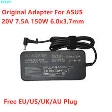 Оригинальное зарядное устройство для ноутбука ASUS TUF Gaming FX505GE FX705DY G531GT, 20 в, 150 А, 6,0 Вт, 3,7 x ADP-150CH мм, A18-150P1A В переменного тока 2024 - купить недорого
