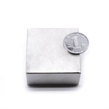 1pcs Neodymium Magnet N52 Iman Strong Powerful Block Magnets Rare Earth Imanes Strongest Magnetic NOT Slow Down Water Gas Meter 2024 - buy cheap