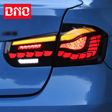 DNO 12V Car LED Tail Light For BMW F30 F80 316i 318i 320i 330i Rear Fog Lamp + Brake Lamp + Reverse + Dynamic Turn Signal 2024 - buy cheap