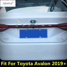 Lapetus-accesorios para Toyota Avalon 2019-2021, puerta trasera superior, tira trasera, placa de moldura, Protector, cubierta de Adorno 2024 - compra barato
