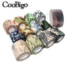 Hunting Military Camouflage Tape Self Adhesive Tapes Retaining Retractable Non-woven for Outdoor Bandage Protector Sticker 1pcs 2024 - buy cheap