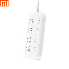 Оригинальный разъем Xiaomi Mijia/плата питания 4 разъема 4 независимых переключателя управления 5 В/2,1 а 3 ряда штепсельная вилка/розетка зарядное устройство 2024 - купить недорого