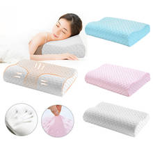 DIDIHOU Memory Foam Pillow Bedding Neck Pillow Orthopedic Pillow Fiber Slow Rebound Pillows Massager For Cervical Health Care 2024 - buy cheap