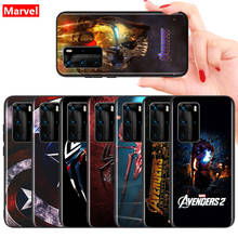 Funda de teléfono de Marvel, vengadores, Infinity guantelete, para Huawei Mate 10, 20X5G, 30, 40 RS, Lite, P Smart, S, Z Pro Plus, carcasa suave, color negro 2024 - compra barato