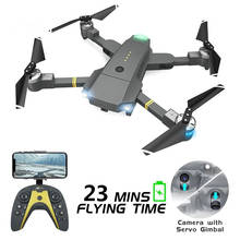 Drone inteligente, quadcopter com altura fixa, controle por voz, voo 25 minutos, 2.4 ghz, helicóptero de controle remoto 2024 - compre barato