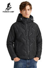 Pioneer Camp-chaquetas ligeras con capucha para hombre, abrigo cálido y grueso, ropa de invierno de alta calidad, AYR905037, novedad de 2020 2024 - compra barato