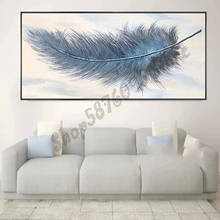 Pintura de diamante redondo/cuadrado de gran tamaño, bordado de alas de pluma abstracta, 5D, bricolaje, decoración de punto de cruz, TT5084 2024 - compra barato