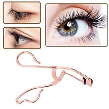 Professional Rose gold Eyelash Curler Eye lashes Curling Clip Eyelash Cosmetic Makeup Tools Accessories For Women 2024 - buy cheap