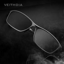 VEITHDIA gafas de sol polarizadas de aluminio para hombre Accesorios para gafas de sol para hombre gafas de conducción azul espejo gafas de sol 6520 2024 - compra barato
