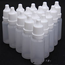 Botellas Vacías de plástico para ojos, botella recargable de líquido para ojos, 100 Uds., 5ml/10ml/15ml/30ml 2024 - compra barato