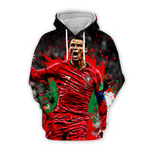 Tessffel Cristiano Ronaldo Athletes Fitness Pullover NewFashion 3DPrint Unisex Zipper/Hoodies/Sweatshirts/Jacket/Mens Womens s13 2024 - buy cheap