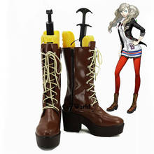 Persona 5 PANTHER Anne Takamaki Games Customize Cosplay Shoes Boots 2024 - buy cheap