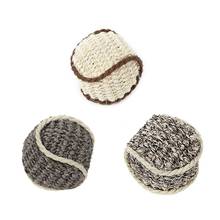 Cat Ball Toy Funny Interactive Cat Pet Toys Pet Rope Weave Ball Teaser Ball Scratch Catch Pet Cat Exercise Toy 2024 - buy cheap