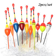 2PCS Ice Fishing Floats Set Buoy Bobber Fishing Light Stick Floats Fluctuate float buoy For Fishing Accessories Assorted Sizes 2024 - buy cheap