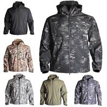 Spring Sharkskin Softshell TAD Tactical Jacket Men Camouflage Hunting Clothes Military Coats Windbreaker Jacket Hiking Camping 2024 - buy cheap