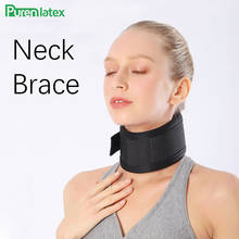 PurenLatex Neck Brace Protect Collar Health Physical Therapy for Migraines Headache Chronic Neck Stiffness Brace Support Neck 2024 - buy cheap