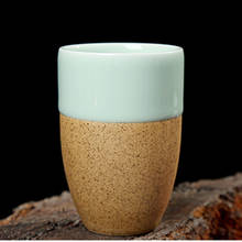 Xícara de chá de cerâmica, xícara de chá teacon de porcelana acessórios para decoração da casa xícara de café 250ml 2024 - compre barato