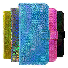 Dazzle Cover For Samsung Galaxy S20 Ultra S8 S9 S10 E S20 Plus S7 Edge Note 9 10 Pro S10 Lite Case Flip Wallet PU Leather Case 2024 - купить недорого