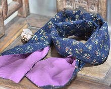 Bufanda de algodón con estampado Floral para mujer, pañuelo Vintage informal, de talla grande, para primavera y otoño, 2020 2024 - compra barato