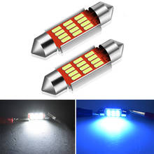 2x 36mm Festoon C5W Led Canbus Car Interior Light For Hyundai Solaris Getz Accent Sonata Tucson Santa Fe Elantra Azera Veloster 2024 - buy cheap