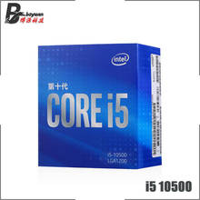 Процессор Intel Core i5-10500 i5 10500 3,1 ГГц шестиядерный двенадцатипоточный ЦПУ L2 = 1,5 M L3 = 12M 65 Вт LGA 1200 новый и поставляется с вентилятором 2022 - купить недорого