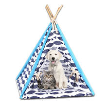 Pet House Tent Shaped Pet Cozy House Cat Home Small Dog Cat Foldable Bed Cat House Puppy Kitten Bed Animals Home Products 2024 - buy cheap