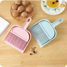 Magic Broom Mini Desktop Sweep Cleaning Brush Small Broom Dustpan Set Broom Dustpan Handle Household Cleaning Sweeper Broom #45 2024 - buy cheap