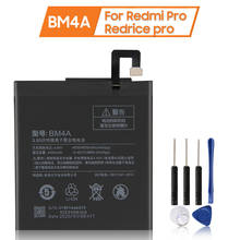 XaioMi оригинальная запасная батарея BM4A для Xiaomi Mi Redmi Pro Redrice BM4A 100% новая аутентичная батарея для телефона 4050 мАч 2024 - купить недорого