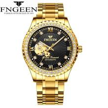 Relogio Masculino FNGEEN series men watch automatic mechanical watches luxury stainless steel watch male clock montre homme saat 2024 - buy cheap