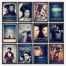 Perfect JL Se7en/Gone Girl/The Social Network/David Fincher Poster Wall Stickers Vintage Poster For Bar And Home Decor HBB16 2024 - buy cheap