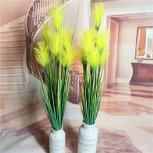 5/7Forks 70/93cm Onion Artificial Plants Grass Large Fake Reed Bouquet Artificial Flower Plastic Plants Home Garden Party Decor 2024 - buy cheap