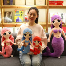 Disney Cartoon Mermaid Plush Toy Kawaii Soft Stuffed Doll Baby Kids Children Christmas Birthday Gift 40cm 2024 - buy cheap