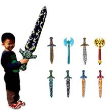 Новые надувные мечи, топор, детские игрушки, пиратские мечи, подарки для детей, мечи 2024 - купить недорого