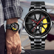 NEKTOM Mans Luxury Watches Sports Car Watches Quartz Waterproof Sport Rim Hub Wheel Wristwatch Car Quartz Men's Watches 2024 - buy cheap