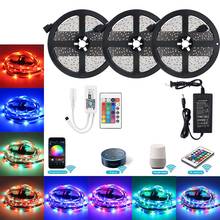 10M RGB WIFI LED Strip 2835 Waterproof 15M 5M Diode Tape Smart Magic Home WIFI LED Controller Voice Control 12V Adapter 2024 - buy cheap