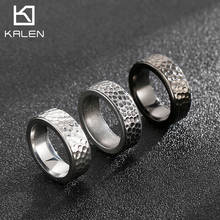 8mm largura 3 cores de alta qualidade legal anel spinner masculino declaração jóias 2024 - compre barato
